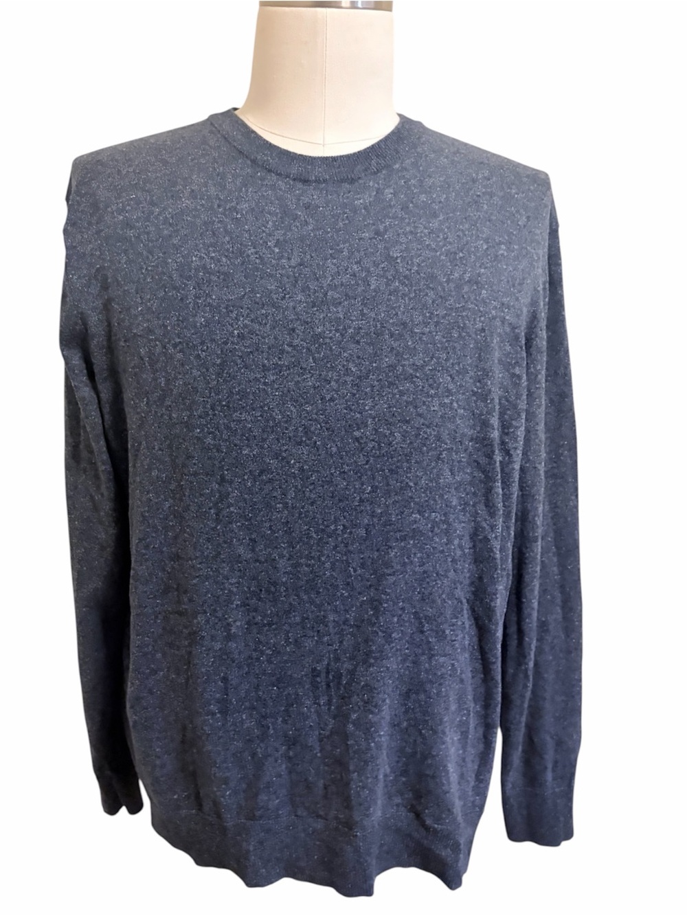 Old navy large navy rib knit crewneck sweater